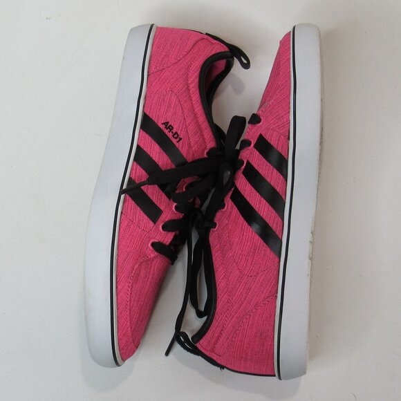 Adidas AR-D1 Low Pink Black Skateboarding Athletic Sneakers Men’s Size 6 - Picture 7 of 8